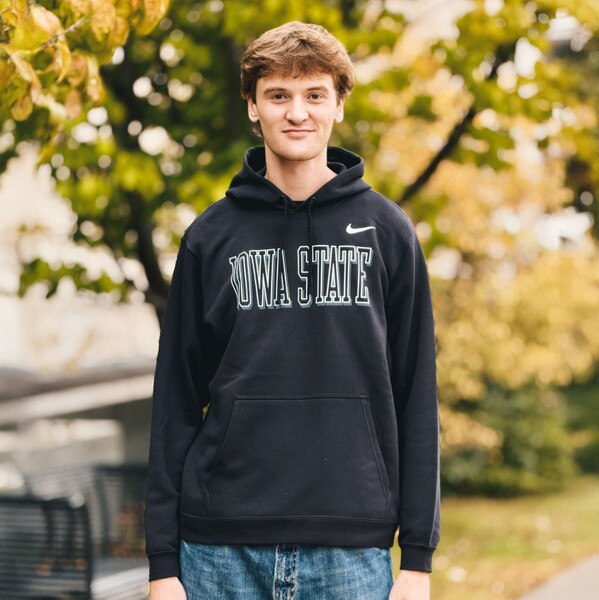 Nike® Iowa State 2025 Black Hoodie